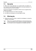 Preview for 230 page of Dometic GROUP WAECO SinePower MSI924M Installation And Operating Manual