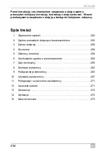 Preview for 254 page of Dometic GROUP WAECO SinePower MSI924M Installation And Operating Manual