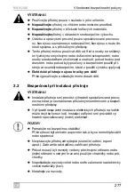 Preview for 277 page of Dometic GROUP WAECO SinePower MSI924M Installation And Operating Manual