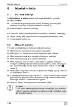 Preview for 282 page of Dometic GROUP WAECO SinePower MSI924M Installation And Operating Manual