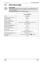 Preview for 293 page of Dometic GROUP WAECO SinePower MSI924M Installation And Operating Manual