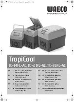 Dometic GROUP Waeco TropiCool TC -21FL-AC Instruction Manual preview