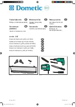 Preview for 1 page of Dometic Seitz 1397 Installation And Operating Instructions