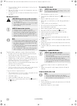 Предварительный просмотр 21 страницы Dometic 260 M Operating Manual