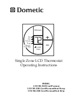 Preview for 1 page of Dometic 3313192 Series Operating Instructions Manual