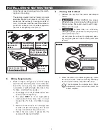 Предварительный просмотр 6 страницы Dometic 489516A series Installation & Operating Instruction