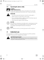 Preview for 8 page of Dometic 5999024863492 Operating Manual