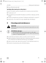 Preview for 15 page of Dometic 5999024863492 Operating Manual