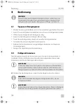 Preview for 28 page of Dometic 5999024863492 Operating Manual