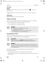 Preview for 29 page of Dometic 5999024863492 Operating Manual