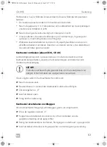 Preview for 63 page of Dometic 5999024863492 Operating Manual