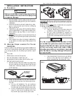 Preview for 4 page of Dometic 620615.321 Installation & Operating Instructions Manual