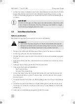 Preview for 27 page of Dometic 7LA.915.681 Installation And Operating Manual