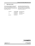 Preview for 24 page of Dometic 8700 Series MasterFlush Operation Manuals