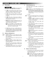 Preview for 9 page of Dometic 8952 series Operating Instructions Manual