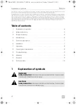 Предварительный просмотр 4 страницы Dometic 9103540147 Operating Manual