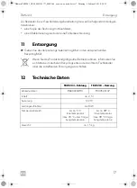 Предварительный просмотр 17 страницы Dometic 9103540147 Operating Manual