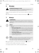 Предварительный просмотр 29 страницы Dometic 9103540147 Operating Manual