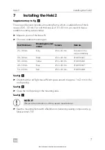 Предварительный просмотр 9 страницы Dometic 9104100235 Installation And Operating Manual