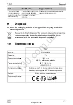 Предварительный просмотр 12 страницы Dometic 9105302036 Installation And Operating Manual