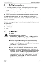 Предварительный просмотр 9 страницы Dometic 9105306418 Operating Manual