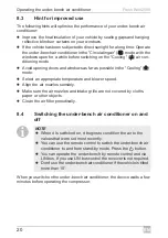 Предварительный просмотр 20 страницы Dometic 9105306418 Operating Manual