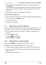 Предварительный просмотр 225 страницы Dometic 9105306418 Operating Manual