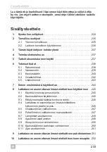 Предварительный просмотр 233 страницы Dometic 9105306418 Operating Manual