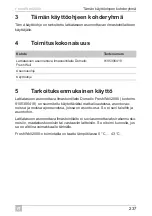 Предварительный просмотр 237 страницы Dometic 9105306418 Operating Manual