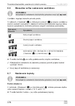 Предварительный просмотр 376 страницы Dometic 9105306418 Operating Manual