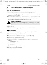 Предварительный просмотр 237 страницы Dometic 9105306515 Operating Manual