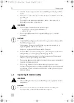 Предварительный просмотр 7 страницы Dometic 9105330702 Operating Manual