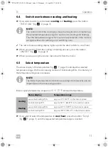 Предварительный просмотр 11 страницы Dometic 9105330702 Operating Manual