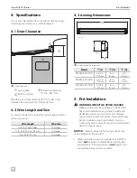 Preview for 5 page of Dometic 9108679031 Installation & Operation Manual