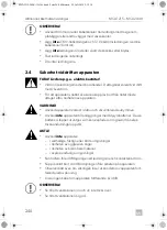 Предварительный просмотр 240 страницы Dometic 9600000028 Installation And Operating Manual