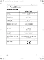 Предварительный просмотр 423 страницы Dometic 9600000028 Installation And Operating Manual