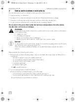 Preview for 9 page of Dometic 9600000065 Installation And Operating Manual