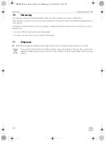 Preview for 24 page of Dometic 9600000065 Installation And Operating Manual