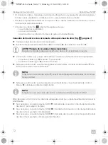 Preview for 72 page of Dometic 9600000065 Installation And Operating Manual