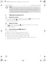 Preview for 73 page of Dometic 9600000065 Installation And Operating Manual