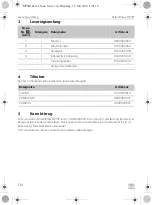 Preview for 134 page of Dometic 9600000065 Installation And Operating Manual