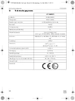 Preview for 88 page of Dometic 9600000109 Installation And Operating Manual