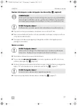 Preview for 77 page of Dometic 9600000177 Installation And Operating Manual