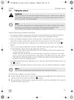 Preview for 15 page of Dometic 9600000523 Installation And Operating Manual