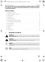 Предварительный просмотр 8 страницы Dometic 9600003262 Installation And Operating Manual