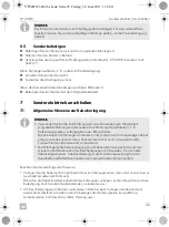 Предварительный просмотр 25 страницы Dometic 9600003262 Installation And Operating Manual