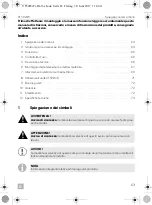 Предварительный просмотр 63 страницы Dometic 9600003262 Installation And Operating Manual