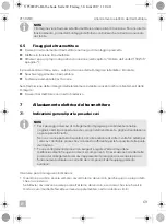 Предварительный просмотр 69 страницы Dometic 9600003262 Installation And Operating Manual