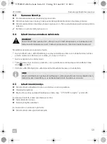 Предварительный просмотр 121 страницы Dometic 9600003262 Installation And Operating Manual