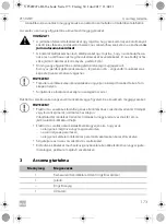 Предварительный просмотр 173 страницы Dometic 9600003262 Installation And Operating Manual